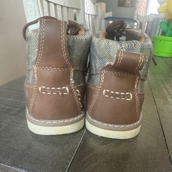 SUN & STONE Boys Kohen Camo Chukka Lace Up Boots Size 2 - Picture 5 of 7